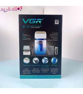 شیور سر و صورت وی جی ار مدل VGR V-362 شیور سر و صورت وی جی ار مدل VGR V-362