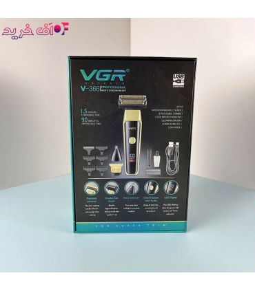 ماشین اصلاح سه کاره وی جی ار مدل vgr v-366