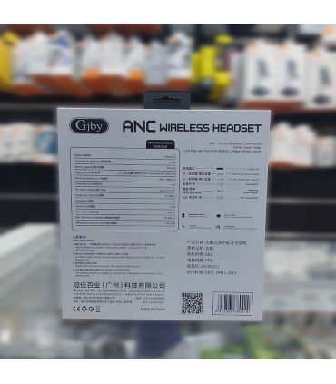 هدفون بلوتوث بی سیم برند gjby مدل ca-041