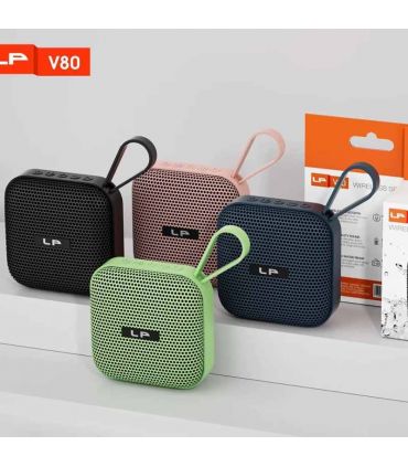 اسپیکر بلوتوثی LP مدل V80 | ضد آب، قابل حمل