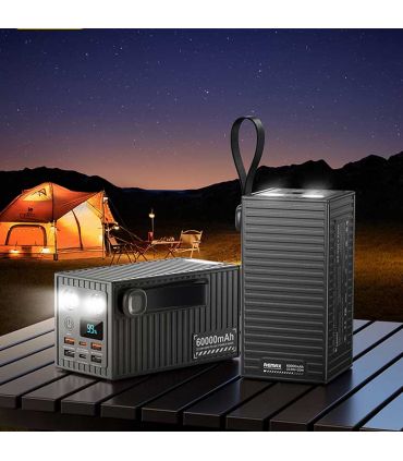 پاوربانک ریمکس RPP-609 Pro ظرفیت ۶۰۰۰۰mAh | فست شارژ 22.5 وات