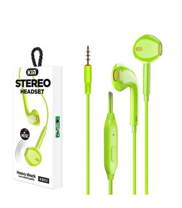 طراحی ارگونومیک هندزفری سیمی Kin K802