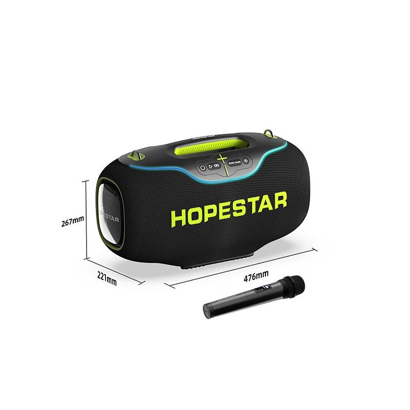استفاده از اسپیکر ضد آب هوپ استار A80 در فضای باز