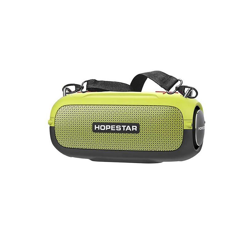 اسپیکر بلوتوثی قابل حمل هوپ استار مدل a41 party رنگ فسفری