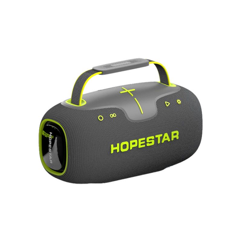 اسپیکر بلوتوثی هوپ استار مدل HOPESTAR Party Box 150 قابل حمل رنگ خاکستری