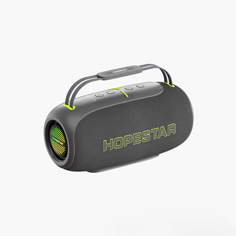 اسپیکر بلوتوثی قابل حمل هوپ استار مدل HOPESTAR H70 رنگ خاکستری