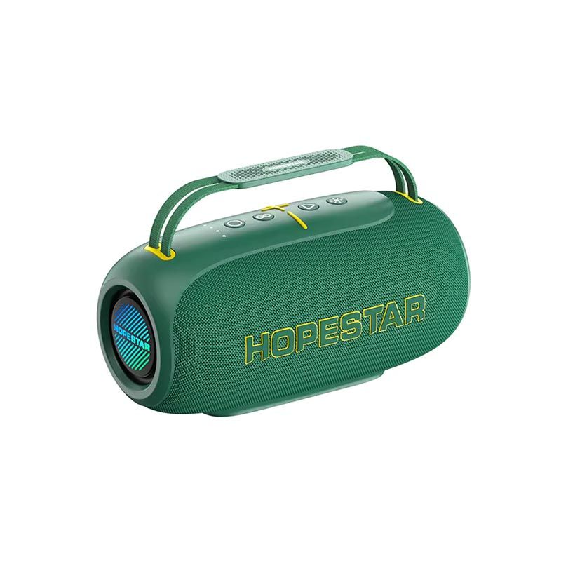 اسپیکر بلوتوثی قابل حمل هوپ استار مدل HOPESTAR H70 رنگ سبز