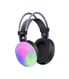 هدفون بلوتوثی گیمینگ مدل P880 دارای نورپردازی RGB