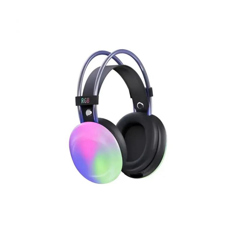 هدست گیمینگ P880 بلوتوثی؛ نورپردازی RGB و تاخیر کم صدای کم