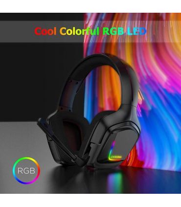 میکروفون خلبانی و انعطاف‌پذیر هدفون Onikuma K20 با قابلیت نویزکنسلینگ