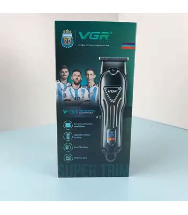کارتن ماشین اصلاح سر و صورت vgr مدل ۲۹۸