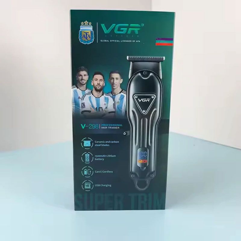 کارتن ماشین اصلاح سر و صورت vgr مدل ۲۹۸