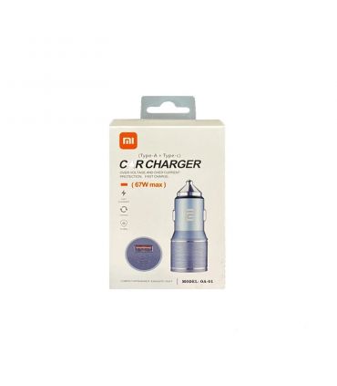 جعبه شارژر فندکی شیائومی 67 وات مدل 0A-01 Max