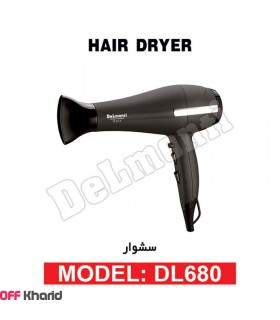سشوار 2000 وات دلمونتی ایتالیا مدل DL680 سشوار 2000 وات دلمونتی ایتالیا مدل DL680