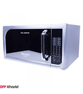 مایکروویو 38 لیتری و سولاردوم جوجه گردان دلمونتی مدل DL710 مایکروویو 38 لیتری و سولاردوم جوجه گردان دلمونتی مدل DL710