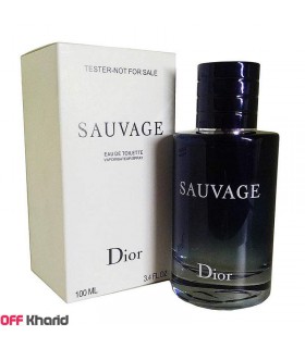 تستر مردانه ادوتویلت دیور ساواج مدل Dior Sauvage 100ml تستر مردانه ادوتویلت دیور ساواج مدل Dior Sauvage 100ml