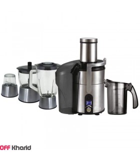 آبمیوه گیری چند کاره 5 سرعته ناسا 1200W مدل NASA Electric NS-928 آبمیوه گیری چند کاره 5 سرعته ناسا 1200W مدل NASA Electric NS-928