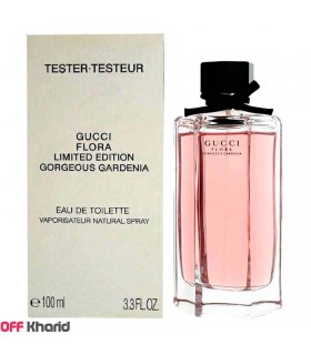 تستر زنانه ادوتویلت گوچی فلورا مدل Gucci Flora Gorgeous Gardenia تستر زنانه ادوتویلت گوچی فلورا مدل Gucci Flora Gorgeous Gardenia