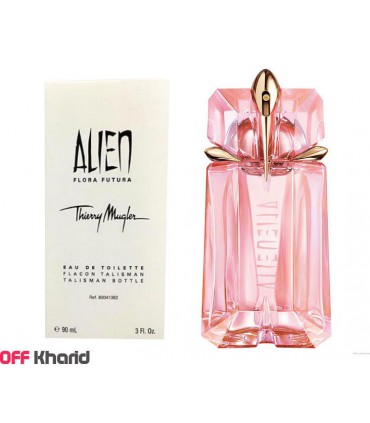 عطر زنانه تیری موگلر الین فلورا مدل Thierry Mugler Alien Flora Futura