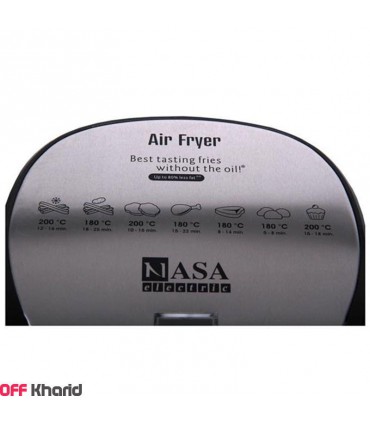 سرخ کن رژیمی 1230 وات 2 لیتری ناسا مدل NASA electric NS-804