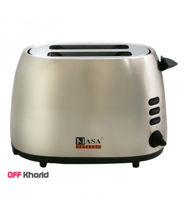 توستر نان 2 دهانه 800 وات ناسا الکتریک مدل NASA electric NS-2037