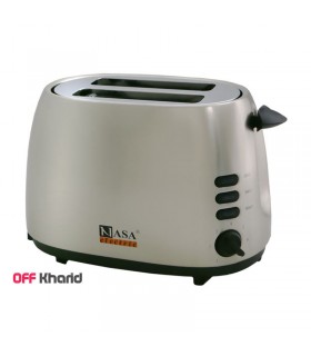 توستر نان 2 دهانه 800 وات ناسا الکتریک مدل NASA electric NS-2037