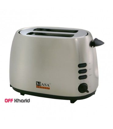 توستر نان 2 دهانه 800 وات ناسا الکتریک مدل NASA electric NS-2037