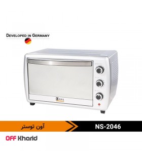 آون توستر 46 لیتر 1800 وات ناسا الکتریک مدل NASA electric NS-2046