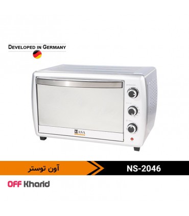 آون توستر 46 لیتر 1800 وات ناسا الکتریک مدل NASA electric NS-2046