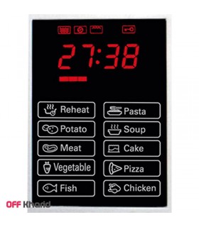 مایکروفر 36 لیتری جوجه گردان 1550 وات ناسا الکتریک مدل NASA electric NS-2023