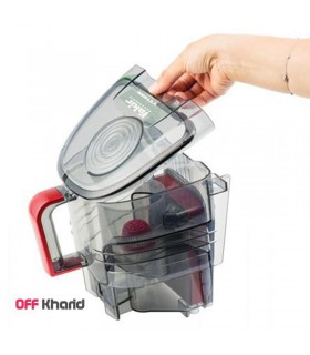 جاروبرقی بدون کیسه 850 وات فکر مدل FAKIR Vacuum Cleaner Veyron Turbo OKO جاروبرقی بدون کیسه 850 وات فکر مدل FAKIR Vacuum Cleaner Veyron Turbo OKO