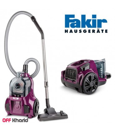 جاروبرقی بدون کیسه 850 وات فکر مدل FAKIR Vacuum Cleaner Veyron Turbo OKO