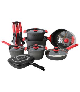 سرویس قابلمه گرانیتی 22 پارچه ناسا الکتریک NASA electric NS-6041 سرویس قابلمه گرانیتی 22 پارچه ناسا الکتریک NASA electric NS-6041