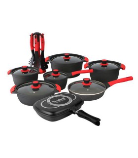 سرویس قابلمه گرانیتی 22 پارچه ناسا الکتریک NASA electric NS-6041 سرویس قابلمه گرانیتی 22 پارچه ناسا الکتریک NASA electric NS-6041