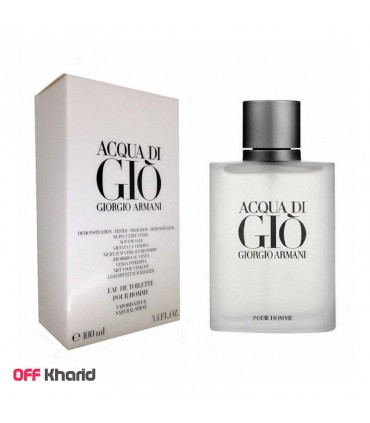 تستر ادو تویلت مردانه جورجیو آرمانی مدل Acqua di Gio حجم 100میلی لیتر
