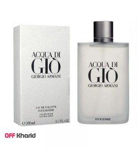 تستر ادو تویلت مردانه جورجیو آرمانی مدل Acqua di Gio حجم 200میلی لیتر