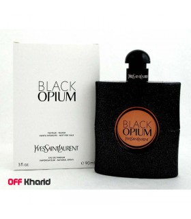 تستر ادو پرفیوم زنانه ایو سن لورن مدل بلک اوپیوم YSL Black Opium 90ML تستر ادو پرفیوم زنانه ایو سن لورن مدل بلک اوپیوم YSL Black Opium 90ML