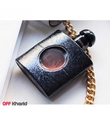 تستر ادو پرفیوم زنانه ایو سن لورن مدل بلک اوپیوم YSL Black Opium 90ML