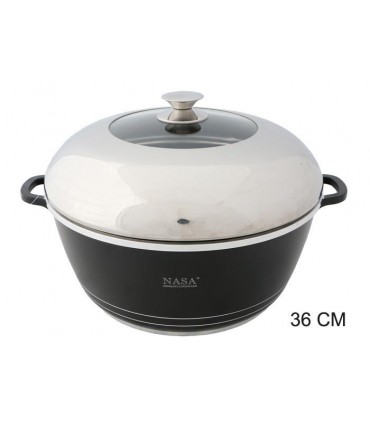 سرویس قابلمه چدن 24 پارچه ناسا الکتریک مدل NASA electric NS-6024