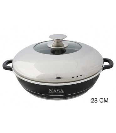 سرویس قابلمه چدن 24 پارچه ناسا الکتریک مدل NASA electric NS-6024