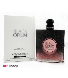تستر ادو پرفیوم زنانه ایو سن لورن بلک اوپیوم مدل YSL Black Opium Floral Shock تستر ادو پرفیوم زنانه ایو سن لورن بلک اوپیوم مدل YSL Black Opium Floral Shock