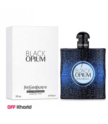 تستر ادو پرفیوم زنانه ایو سن لورن بلک اوپیوم  اینتنس YSL Black Opium Intense