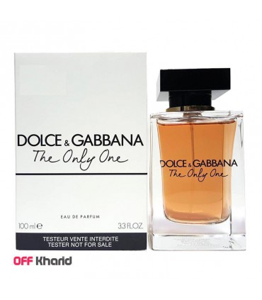 تستر ادکلن زنانه دلچه گابانا مدل Dolce and Gabbana The Only One