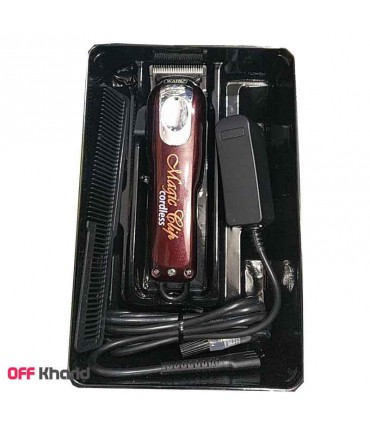 ماشین اصلاح حرفه ای وال پنج ستاره مدل wahl 5 star magic clip cordless