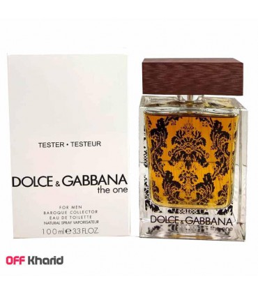تستر ادکلن مردانه دلچه گابانا د وان باروک Dolce & Gabbana The One Baroque Collector