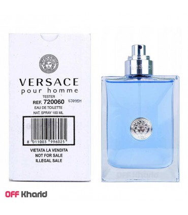 تستر عطر ورساچه پور هوم Versace Pour Homme حجم 100 میلی لیتر