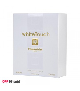 ادکلن زنانه فرانک اولیور مدل وایت تاچ Franck Olivier White Touch حجم 100ml ادکلن زنانه فرانک اولیور مدل وایت تاچ Franck Olivier White Touch حجم 100ml