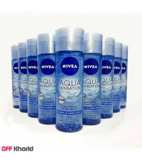 ژل شستشو و پاک کننده آرايش نيوآ NIVEA AQUA SENSATION حجم 200 میل ژل شستشو و پاک کننده آرايش نيوآ NIVEA AQUA SENSATION حجم 200 میل