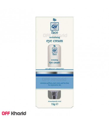 کرم دور چشم کیووی مدل Qv Revitalizing حجم 15 گرم