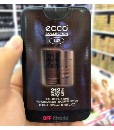 عطر جیبی مردانه اکو مدل Carolina Herrera 212 S--y Men حجم 45 میل